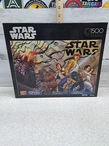 NUOVO Buffalo Games Star Wars #1 Variante Copertina 1500 Pezzi Puzzle Disney - Foto 1 di 8