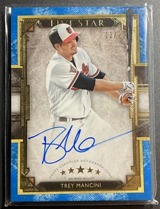 2018 Topps Five Star Auto - Blue #FSA-TM Trey Mancini 13/25 - O’s, Astros, Cubs - Picture 1 of 4