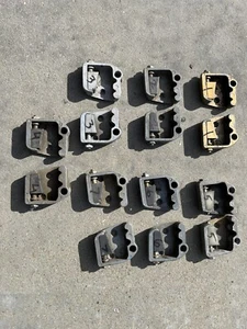 1 Pair Of AirCooled Type 1 Door Latch Striker Plates 62-66 111 837035B - Picture 1 of 2