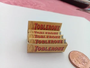 1/12 Scale - Box of Toblerone sweet for Dollshouse Miniatures - Picture 1 of 2