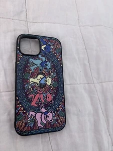 Grateful dead dancing bears iphone 15 case NEW - Photo 1 sur 2
