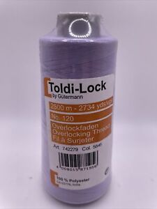 Overlocking 5845 fil Toldi-Lock par Gutermann 2500 m/2734 yards violet clair