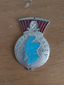 Scottish Rally 1961 Finishers Award - Picture 1 of 1