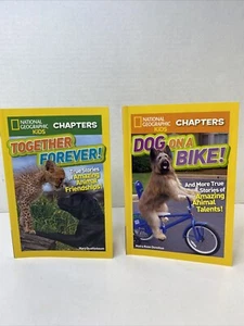 National Geographic Kids Chapters: Together Forever and Dog on a Bike/Brand New - Imagen 1 de 6