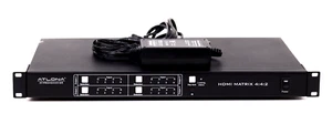 KOMPLETT GETESTET Atlona AT-PROHD44M-SR 4x4 HDMI Matrix Switch/ Switcher o601 - Bild 1 von 10