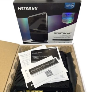 NETGEAR Nighthawk NEW AC1900 4 Wireless-Wi-Fi 802.11ac Router - C7000-100NAS - Picture 1 of 6