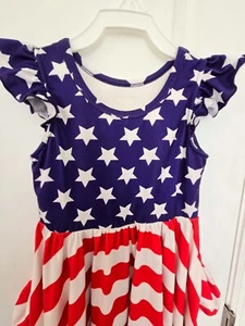 Charlie's Project, size 4T, Red, White, & Blue! STARS & STRIPES for Veteran'sDay - Picture 1 of 4