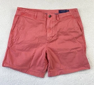 Pantalones Cortos Vineyard Vines Para Hombre Rosa 33 Rosa Algodón Elastizados Frente Plano Island Short - Imagen 1 de 10