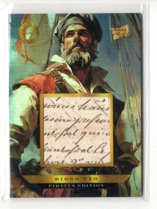 2025 Pieces of the Past Pirates Diogo Cao JUMBO HANDWRITING RELIC #636 c - Picture 1 of 1