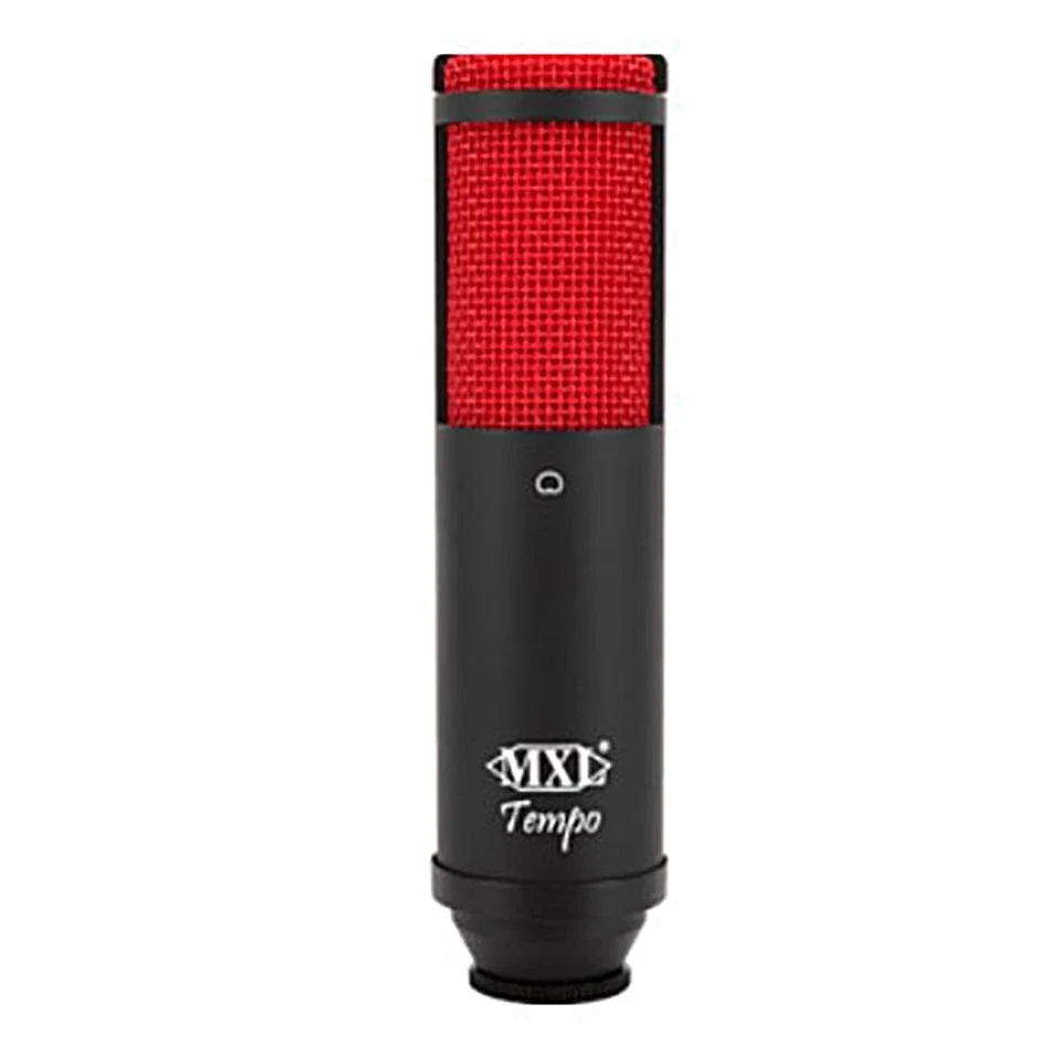 MXL Mics, 1 Instrument Condenser Microphone, Black/Red, 2.95 x 5.91 x 12.20 - Image 1 of 4