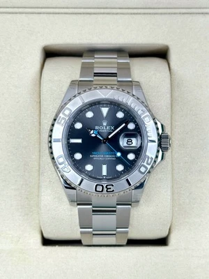NEW 2025 Rolex Yacht-Master 40mm 126622 Stainless Steel Rhodium Dial - Image 1 of 4