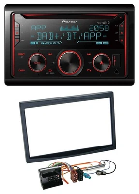 Pioneer 2DIN DAB MP3 Bluetooth USB CD Autoradio für Citroen C3 C2 Berlingo Jumpy - Bild 1 von 4