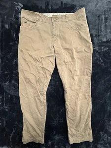Kuhl Pants Mens 38x32 Tan Revolt Sweat Pant Comfort Cargo Cargo Hiking Stains - Picture 1 of 8