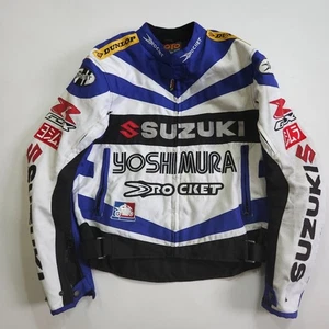 Chaqueta de motociclista de tela de pana para motocicletas Suzuki - Imagen 1 de 4