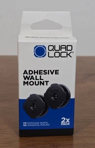 QUAD LOCK - Support mural adhésif - Lot de 2 - Inutilisé - Photo 1 sur 4