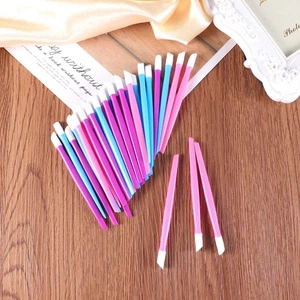 30 Pcs Plastic Nail Art Tools Nail Cuticle Dead Skin Pusher Cleaner Exfoliating - Picture 1 of 11