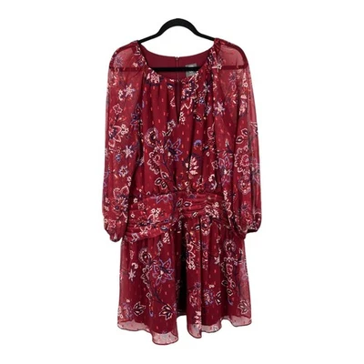 Vince Camuto dress Printed Fit Flare size 18  - Image 1 of 4