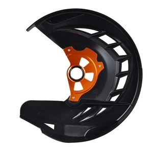 Aluminum Front Brake Disc Guard For KTM 125 250 350 450 530 EXC EXCF 2003-2015 - Picture 1 of 13