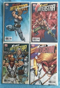 X-FORCE: Shatterstar (2005) #1-4 serie completa 9.2/9.4 ROB LIEFELD Marvel - Foto 1 di 6