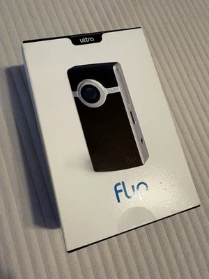 New Pure Digital Flip Video Ultra Series F230W Camcorder - Image 1 of 4