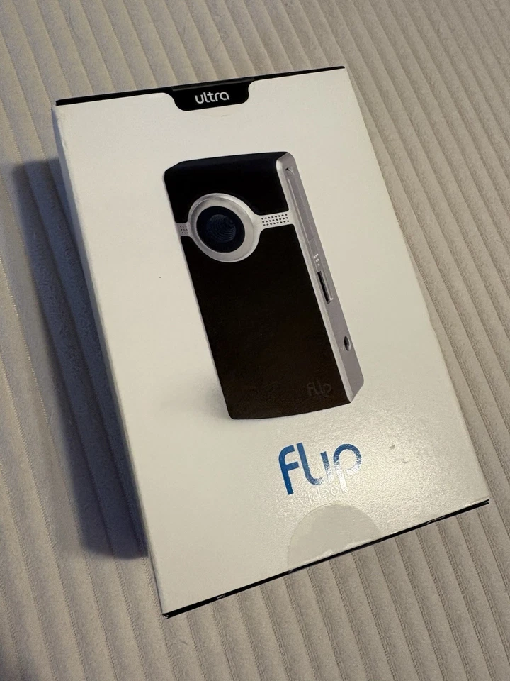 New Pure Digital Flip Video Ultra Series F230W Camcorder - Image 1 of 4