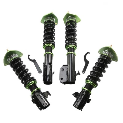 For 2003-08 Subaru Forester 02-07 Impreza Strut Coilovers Adjustable Height 4pcs - Image 1 of 4