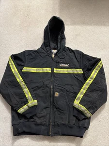 Carhartt 376-20 Railroad Reflector Jacket Sz XL Double Lined Warm Winter Coat - Picture 1 of 24