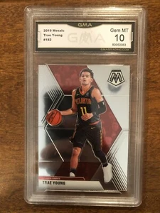 2019 Mosaic Trae Young #182 GMA 10 Gem Mint! - Picture 1 of 2