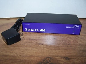 SmartAVI AVS4P Video/Audio 4-Port VGA/2.5mm Splitter (SLI-RX100) - Picture 1 of 5
