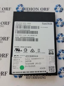 SANDISK 240GB 2.5" SATA SSD SD8SBBU-240G-1122, Grade A, SKU 15072 - Afbeelding 1 van 2
