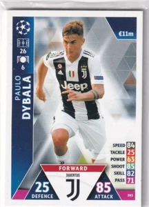 Topps Match Attax Champions League Karte Nr. 393 Paulo Dybala - Picture 1 of 1