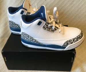 Toddler Size 10C Jordan 3 Retro (TD) White Metallic Copper DM0968-148 New in Box - Picture 1 of 12