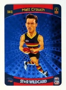 2021 AFL Team Coach Star Wildcard SW01 Matt Crouch - Imagen 1 de 2