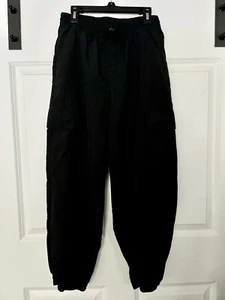 Girls Old Navy Black Drawstring Cargo Joggers XL 14/16 - Picture 1 of 6