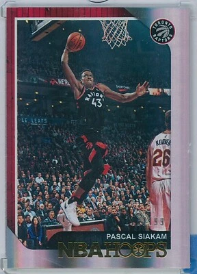 Pascal Siakam 2018-19 NBA Hoops #56 Silver 116/199 - Toronto Raptors W/ Drake - Image 1 of 2