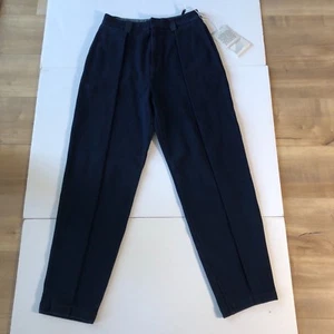 Pantalones para mujer AG Adriano Goldschmide teñidos con hilo índigo azul marino talla 26 - Imagen 1 de 11