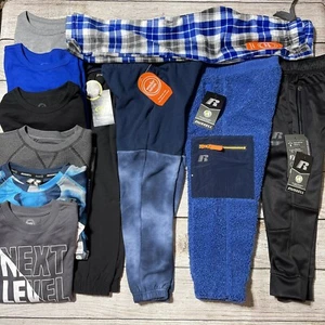 Boys Size XS (4-5) Lot Of Clothes. NWT! 11 Pieces For Fall/Winter. Mixed brands. - Picture 1 of 24