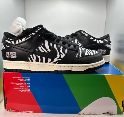 Nike Quartersnacks x Dunk SB Low Little Debbie’s Zebra Cakes Size 9 - Image 1 of 4