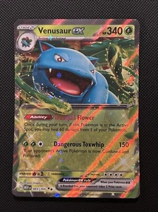 Venusaur ex 003/165 Sv: Scarlet & Violet 151 Holo - Picture 1 of 2