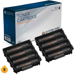 8 cartuchos de tóner negro Canon FX10 sin fabricante de equipos originales i-SENSYS MF4010 MF4018 MF4270 MF4150 - Imagen 1 de 8