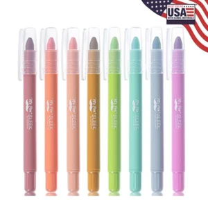 Mr. Pen- Gel Highlighter, 8 Pack, Assorted Colors, Bible Highlighters No Blee... - Picture 1 of 10