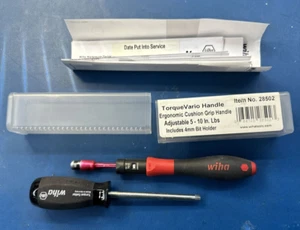 Wiha 28502 TorqueVario-S Drehmomentschraubendreher, 5-10 Zoll Pfund - Bild 1 von 2