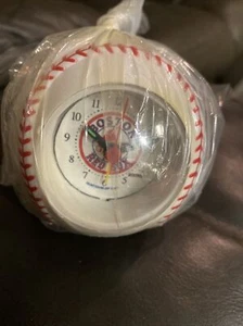 Boston Red Sox MLB Baseball Desk Travel Alarm Clock - Picture 1 of 1