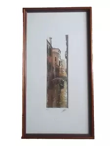 Original Venice Limited Edition Print 7/70 Signed & Embossed Home Decor Art Gift - Picture 1 of 10