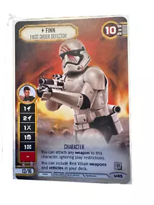 Star Wars Destiny - Finn Alternate Art Promo #45 - Card only - Picture 1 of 2