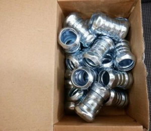 Emerson 6075S 3/4" EMT Compression Coupling Concrete-Tight - Lot of 20 - Picture 1 of 5