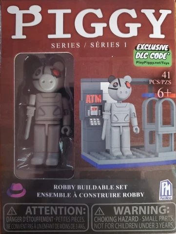 PIGGY Robby Series 1 Buildable Set Minifigure Roblox DLC Exclusive Code 41 Pcs Cover