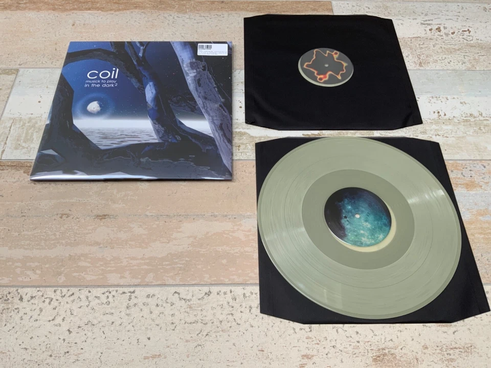 COIL Musick to Play in the Dark 2 LTD GLOW IN THE DARK 2 vinyl THROBBING GRISTLE - Image 1 of 4