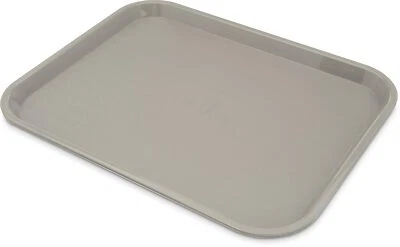 Carlisle Foodservice Products Cafe Plastic Fast Food Tray, 14" X 18", Gray - Image 1 of 3