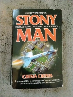 Don Pendleton’s Stoney Man China Crisis 2007 PB Book Sabotage Military Action  - Image 1 of 4